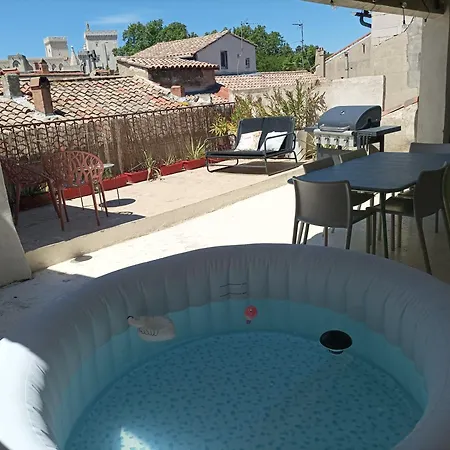 Villa Maison Intra Muros, Terrasses Avec Vue Jaccuzzi Et Garage Avignon