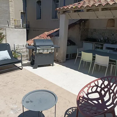 Maison Intra Muros, Terrasses Avec Vue Jaccuzzi Et Garage Villa Avignon